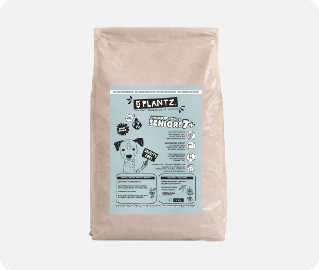 PLANTZ - Pflanzenbasiertes Trockenfutter | Senior