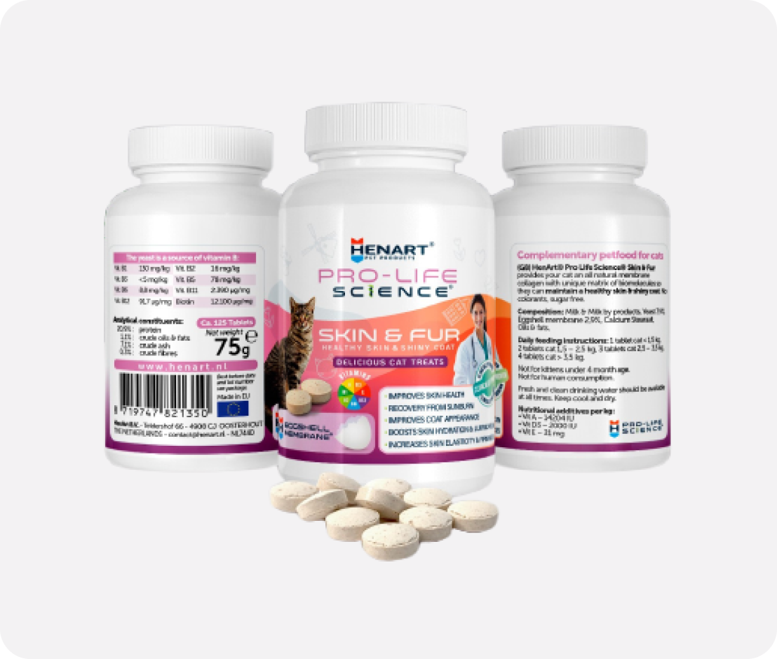 Cat Supplements for Healthy Skin & Soft Fur