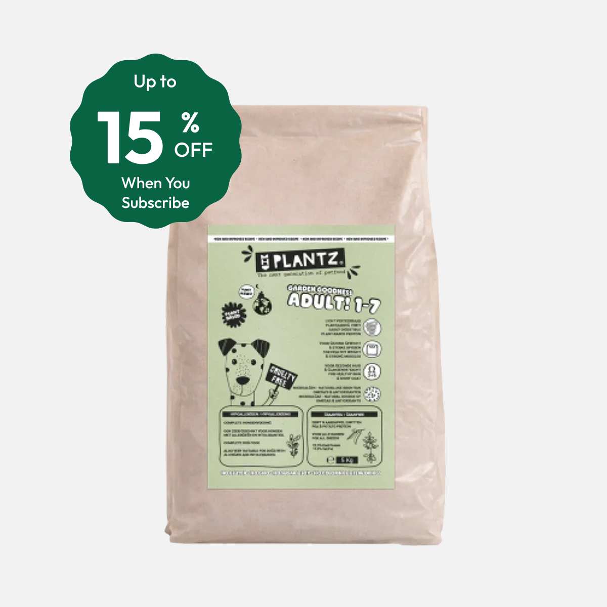 PLANTZ - Droogvoer op plantenbasis | Junior & Adult