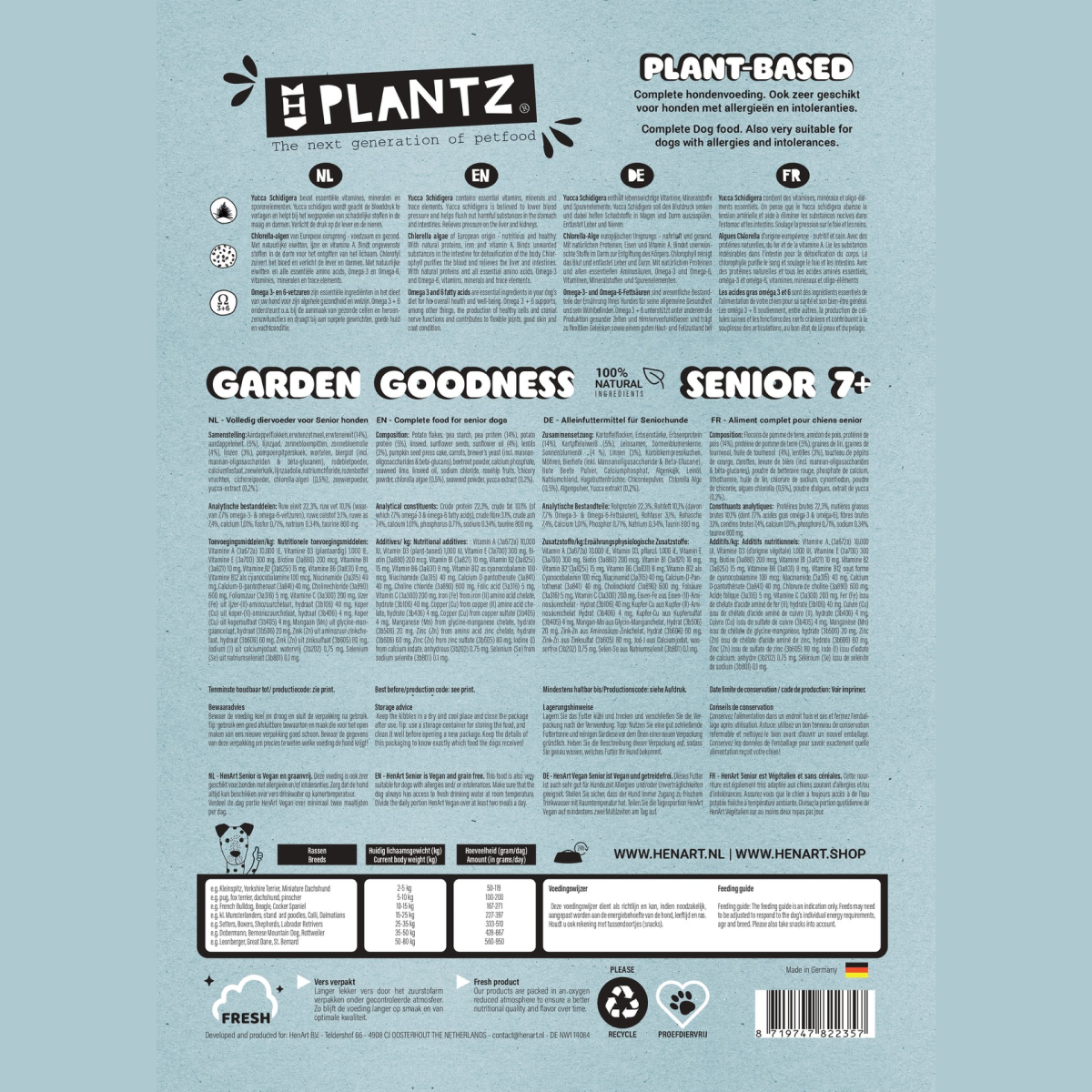 PLANTZ - Droogvoer op plantenbasis | Senior