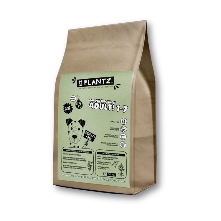 PLANTZ - Pflanzenbasiertes Trockenfutter | Junior & Adult