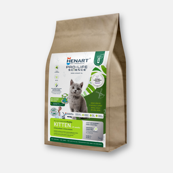 Insekten-Trockenfutter für Kitten & junge Katzen