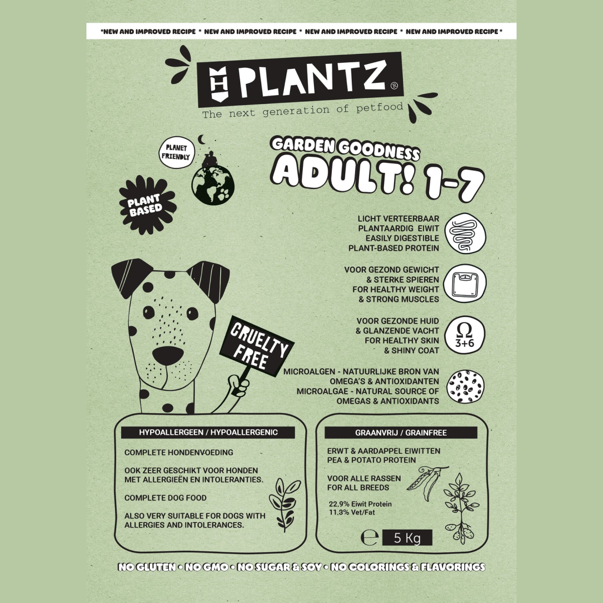 PLANTZ - Droogvoer op plantenbasis | Junior & Adult