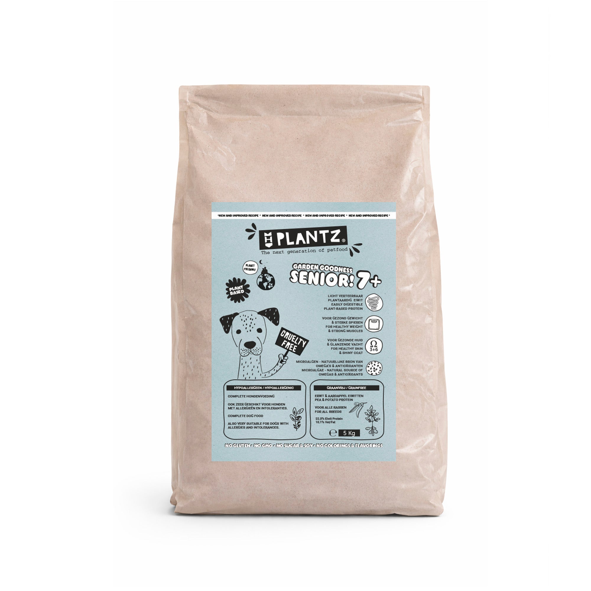 PLANTZ - Pflanzenbasiertes Trockenfutter | Senior